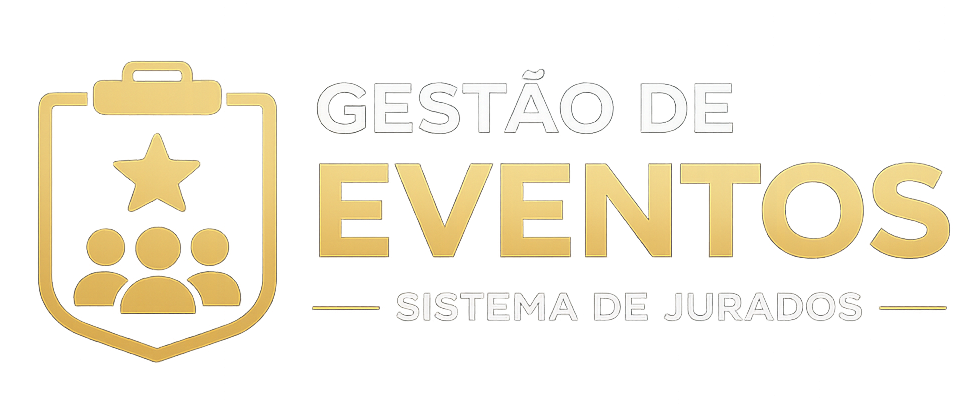 Logo Gestão de Eventos - Sistema de Jurados